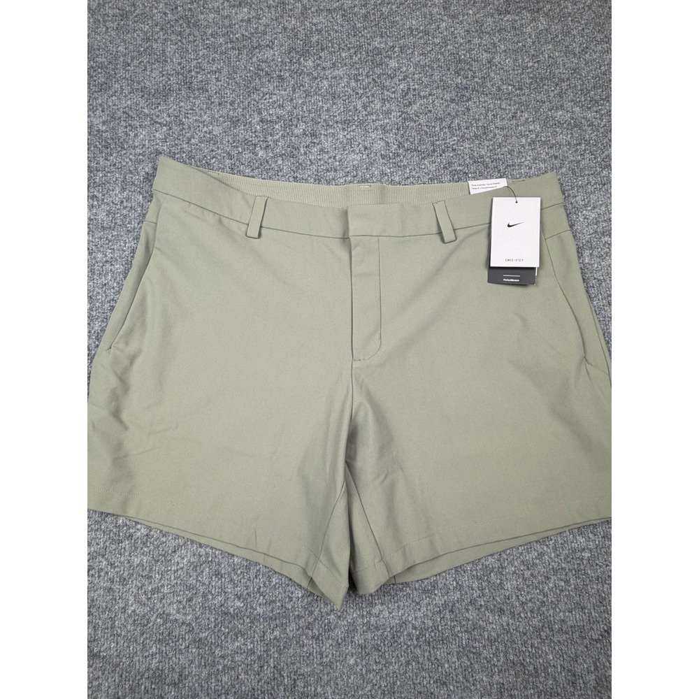 Nike 24.7 Perfect Stretch 6in Golf Shorts Steel Green Mens 38 HQ6933-320